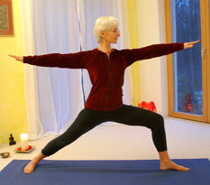 Yoga-Übung