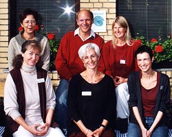 Gruppenfoto der Kursleiter im Yogazentrum Braunschweig